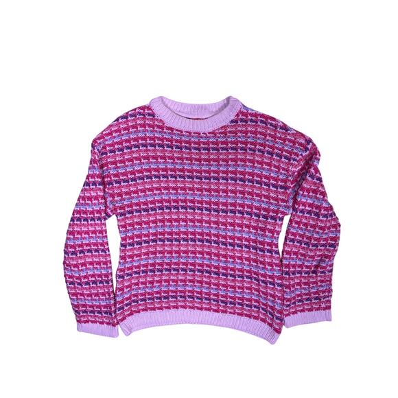 Joules Sweaters - Joules Knit Sweater Womens Small Logo Pattern Easter Spring Preppy Cute